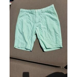Polo Ralph Lauren Mens Mint Pastel Green seafoam Chino Flat Front Shorts Size 38